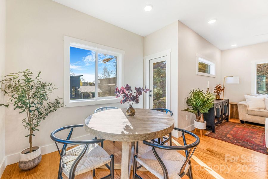 Furnished interior view inside a new home in , Asheville (Image 9).