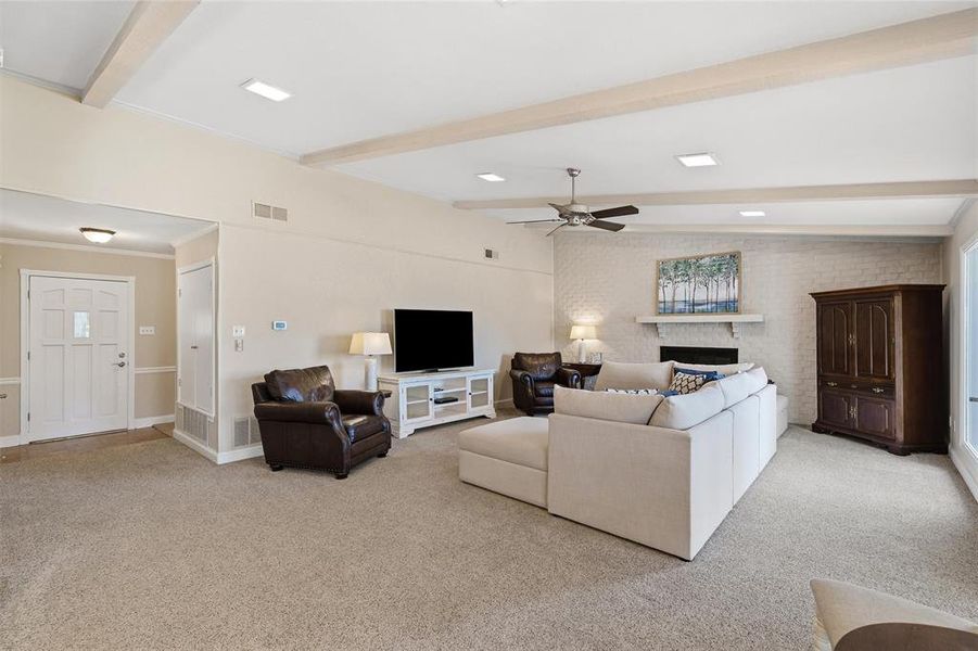 Furnished interior view inside a new home in , Holly Lake Ranch (Image 5).