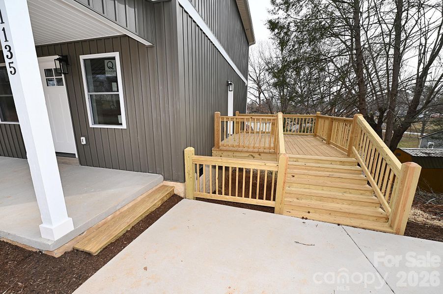 Exterior details and patio area of a home in , Granite Falls (Image 24).