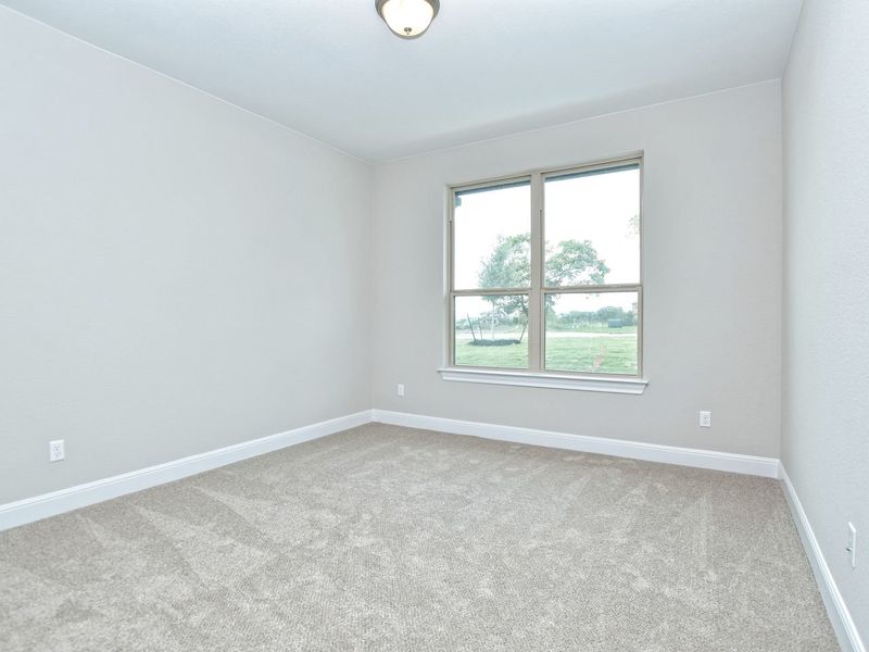 Representative unfurnished interior of a home built from the Coronado I by Giddens Homes in Clearwater Ranch, Liberty Hill (Image 27).