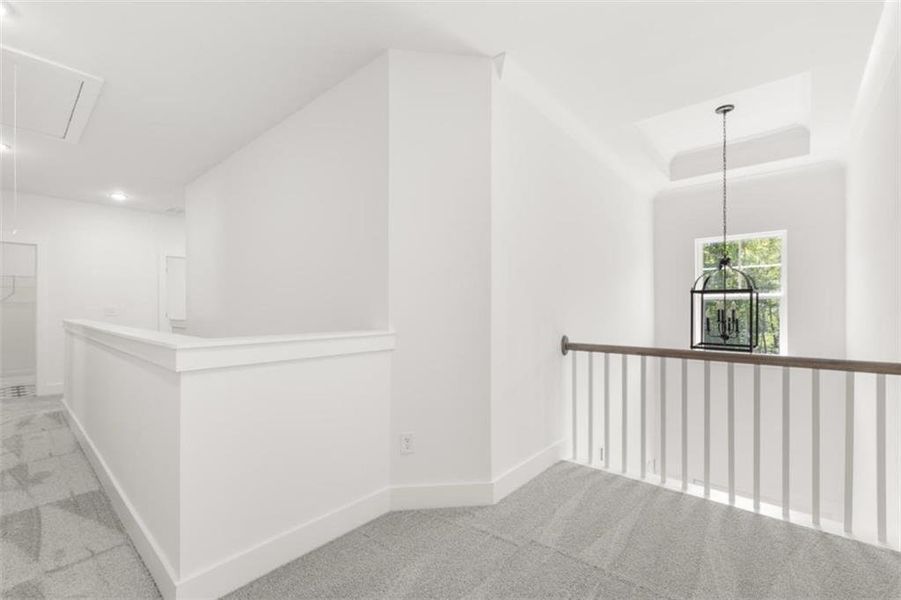 Spacious, unfurnished interior of a new home in Traditions of Braselton, Jefferson (Image 26).