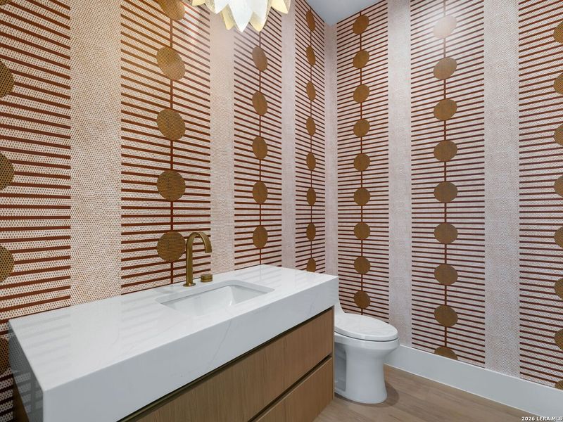 Furnished interior view inside a new home in , San Antonio (Image 14). Furnished interior view inside a new home in , San Antonio (Image 14).