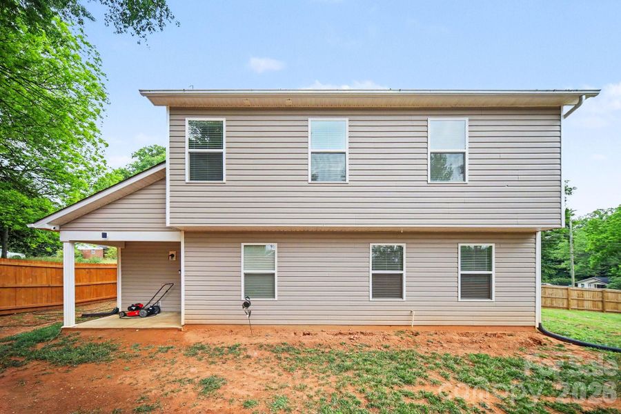 Exterior details and patio area of a home in , Shelby (Image 21).