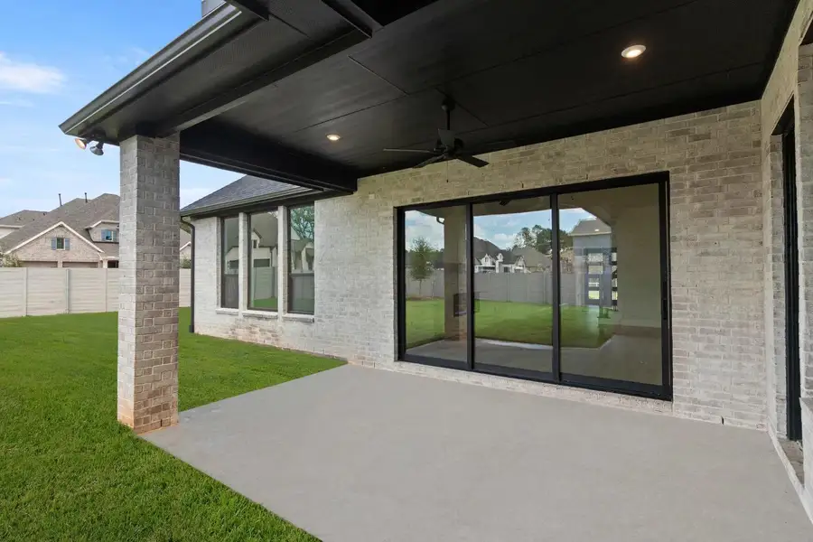 Benson B Outdoor living area