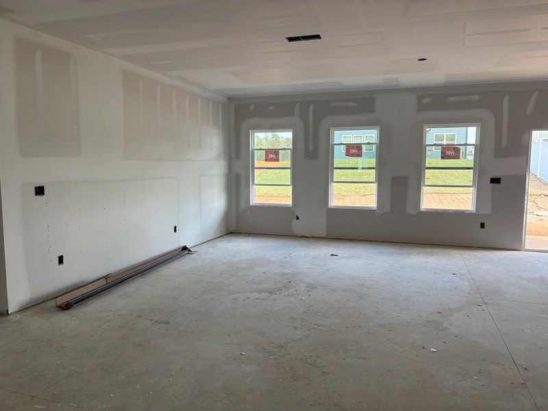 In-progress construction of a new home in Crescent Mills, Wilson's Mills, NC (Image 8).