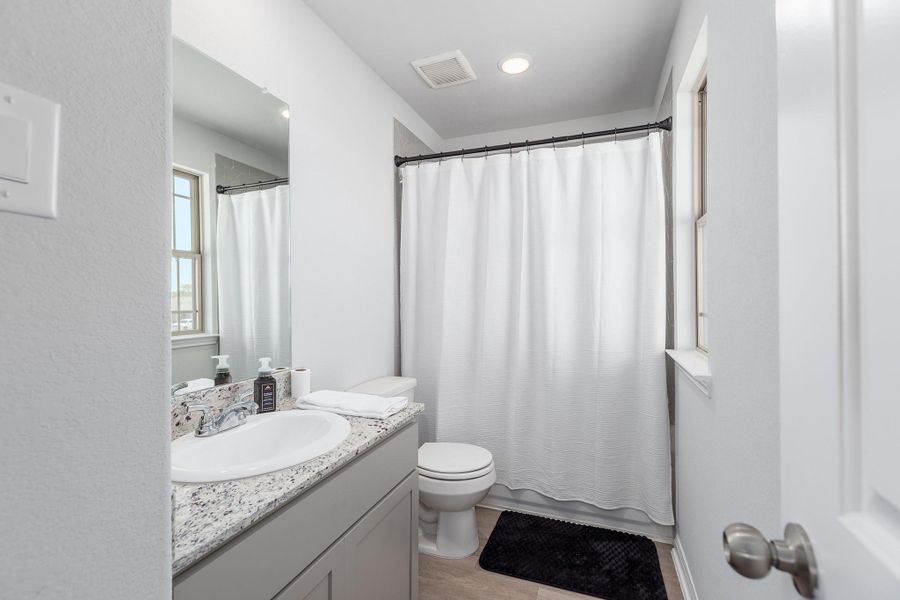 Furnished interior view inside a new home in The Villages at Westpointe, Dayton (Image 11). Furnished interior view inside a new home in The Villages at Westpointe, Dayton (Image 11).