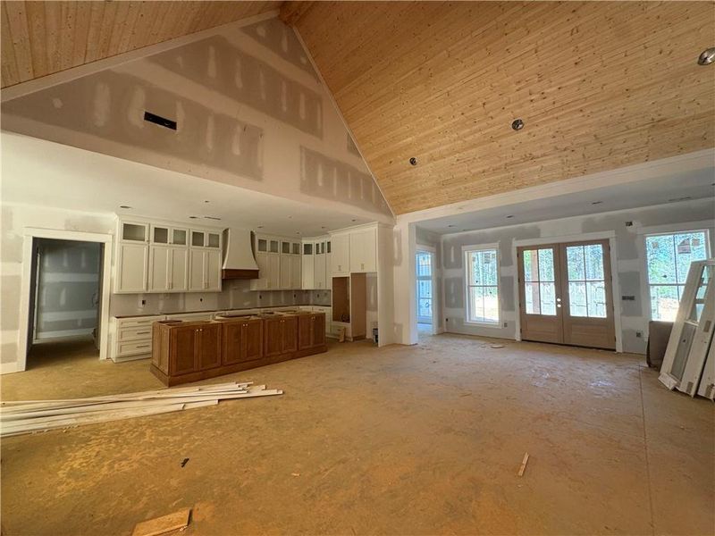 In-progress construction of a new home in , Rome, GA (Image 26).
