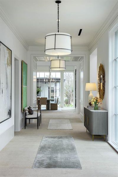 Furnished interior view inside a new home in , Dallas (Image 18).