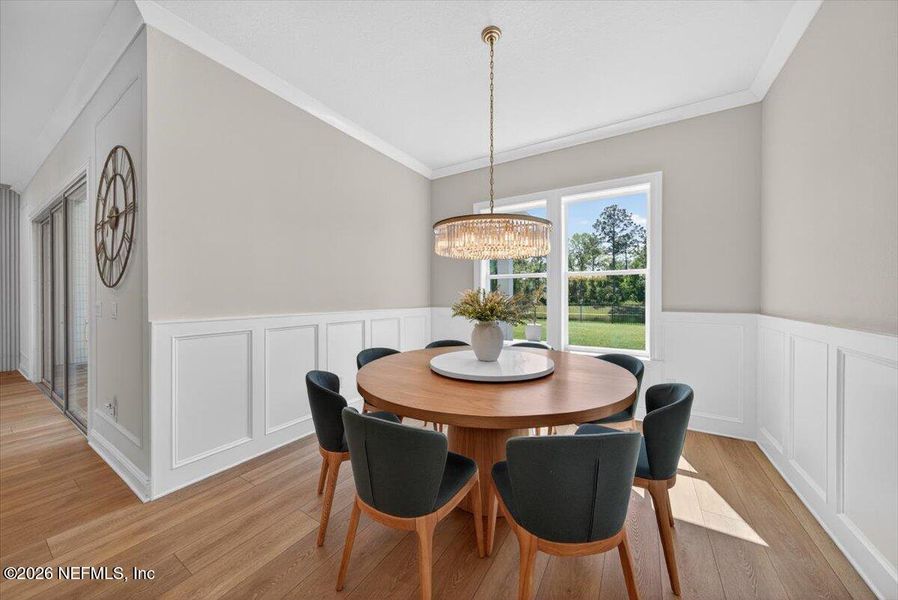 Furnished interior view inside a new home in , St. Johns (Image 46).