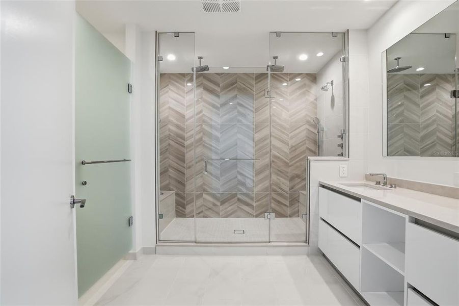 Furnished interior view inside a new home in , St. Petersburg (Image 11).