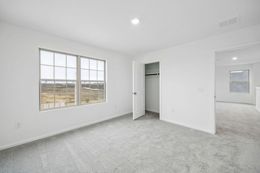Spacious, unfurnished interior of a new home in Crosby Farms, Crosby (Image 17). Spacious, unfurnished interior of a new home in Crosby Farms, Crosby (Image 17).
