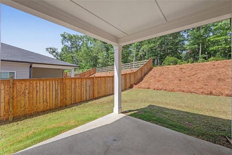 Exterior details and patio area of a home in , Canton (Image 4).