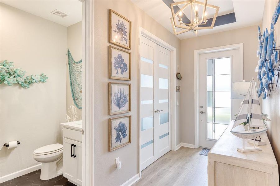 Furnished interior view inside a new home in , Deland (Image 7).