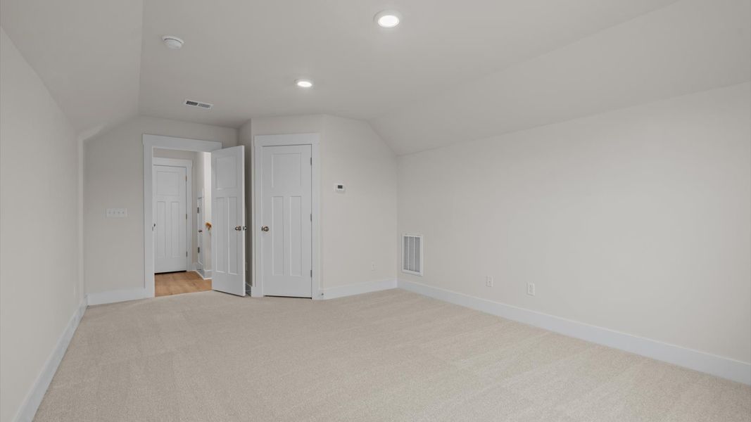 Furnished interior view inside a new home in Iris Meadows, Moore (Image 29).