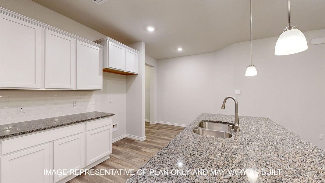 Furnished interior view inside a new home in Three Creeks - Colt Creek, Belton (Image 6). Furnished interior view inside a new home in Three Creeks - Colt Creek, Belton (Image 6).