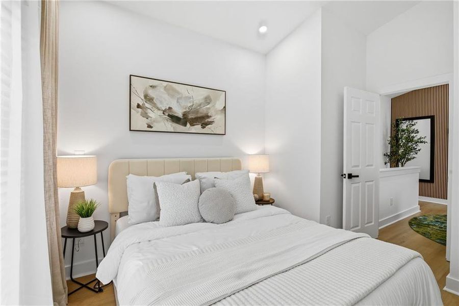 Furnished interior view inside a new home in , Union City (Image 12). Furnished interior view inside a new home in , Union City (Image 12).