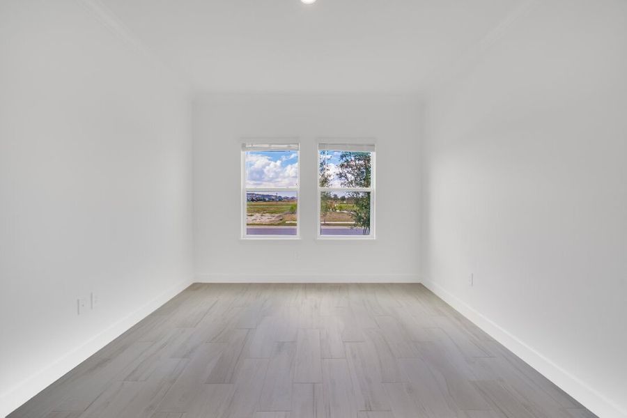 Spacious, unfurnished interior of a new home in Harvest at Ovation, Winter Garden (Image 32). Spacious, unfurnished interior of a new home in Harvest at Ovation, Winter Garden (Image 32).