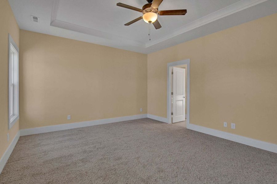 Representative unfurnished interior of a home built from the Bladen by Caviness & Cates Communities in Maggie Way, Wendell (Image 146).