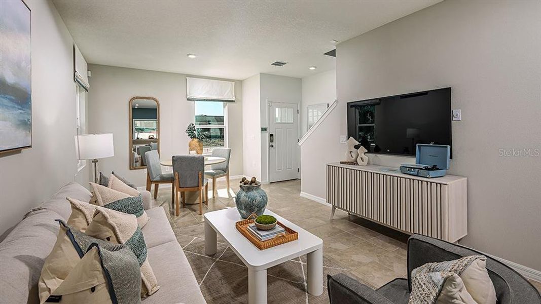 Furnished interior view inside a new home in Southloch, Mount Dora (Image 11). Furnished interior view inside a new home in Southloch, Mount Dora (Image 11).