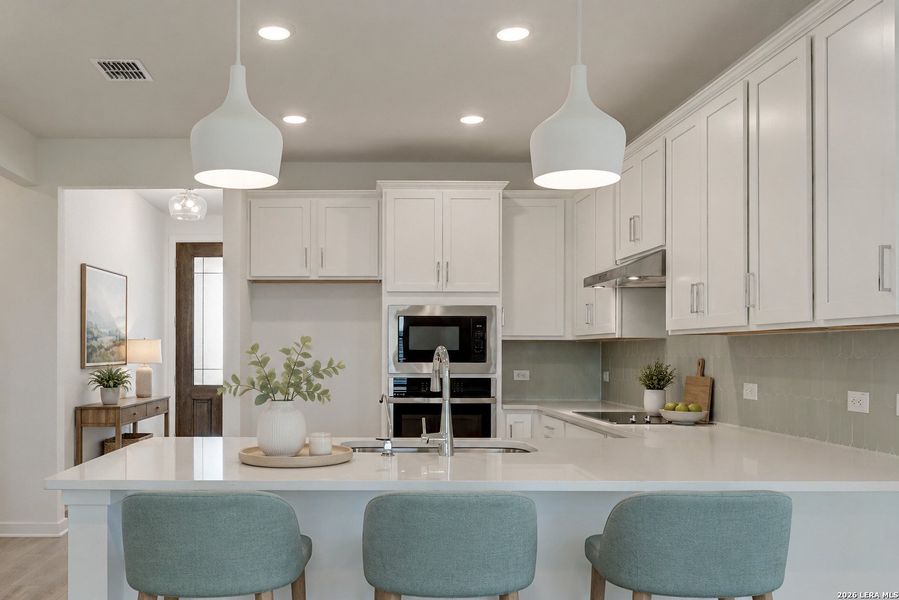 Furnished interior view inside a new home in Saddlebrook Ranch, Schertz (Image 12).
