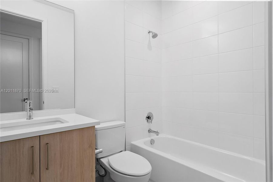 Furnished interior view inside a new home in , Boca Raton (Image 39).