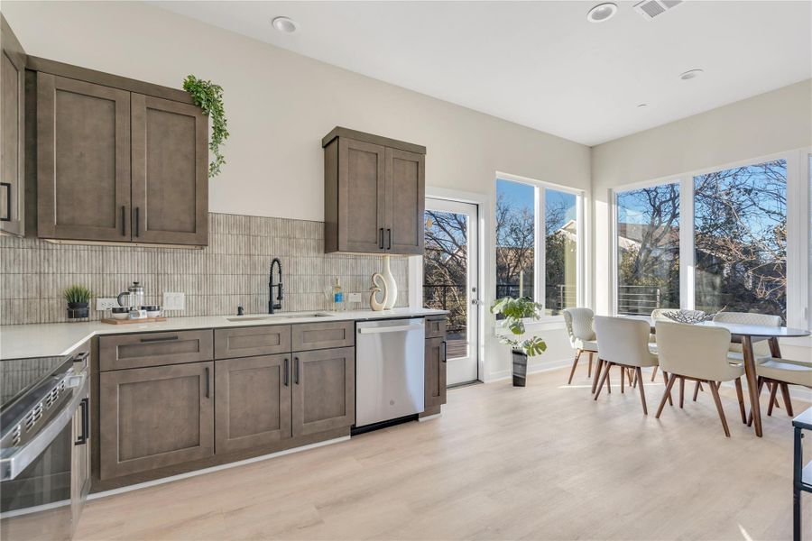 Furnished interior view inside a new home in , Austin (Image 13).