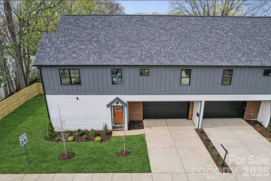 Exterior details and patio area of a home in , Charlotte (Image 19).