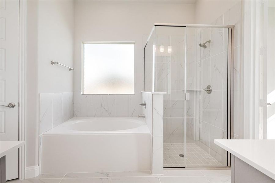 Furnished interior view inside a new home in Ten Mile Creek Estates, DeSoto (Image 9).