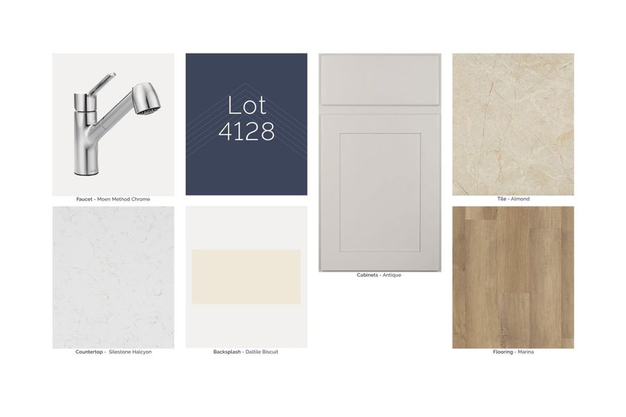 Sample of building materials used in homes in Summerview, Fulshear (Image 13).
