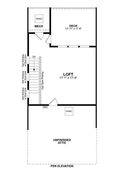 Beazer Homes Plano Gateway Watercolor Floorplan