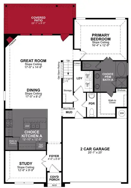 2D floor plan layout of this home in Verandah, Royse City, TX (Image 3). 2D floor plan layout of this home in Verandah, Royse City, TX (Image 3).