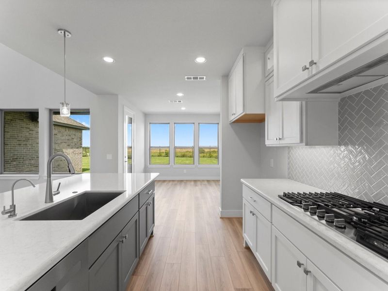 Gas Cooktop and Under Cabinet Lighting Gas Cooktop and Under Cabinet Lighting