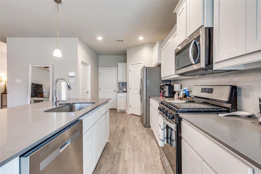 Furnished interior view inside a new home in , Haslet (Image 12). Furnished interior view inside a new home in , Haslet (Image 12).