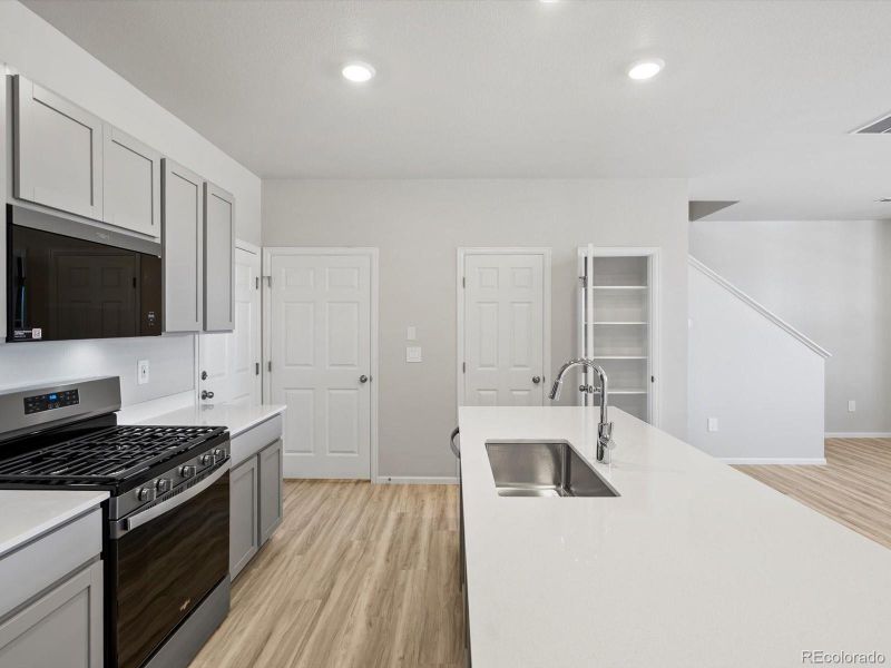 Furnished interior view inside a new home in Poudre Heights: The Meadow Collection, Windsor (Image 11). Furnished interior view inside a new home in Poudre Heights: The Meadow Collection, Windsor (Image 11).