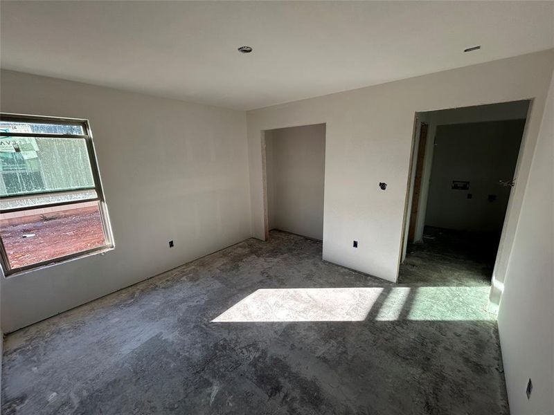 View of unfurnished bedroom