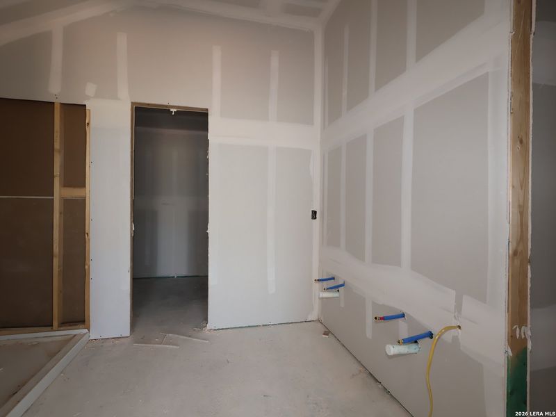 In-progress construction of a new home in Meadows at Clear Springs, New Braunfels, TX (Image 18).