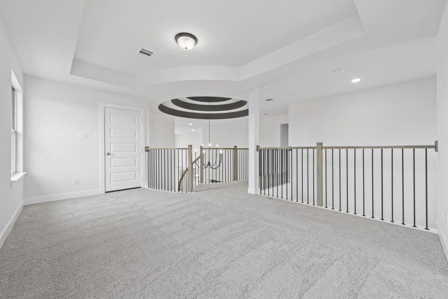 Spacious, unfurnished interior of a new home in Sunterra, Katy (Image 10). Spacious, unfurnished interior of a new home in Sunterra, Katy (Image 10).