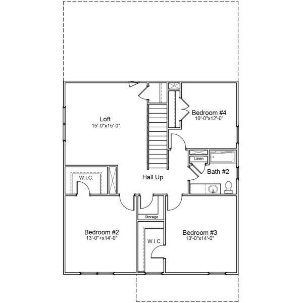 2D floor plan layout for the Monroe - Genesis Value Collection by Mungo Homes in Killians Crossing, Blythewood, SC (Image 4). 2D floor plan layout for the Monroe - Genesis Value Collection by Mungo Homes in Killians Crossing, Blythewood, SC (Image 4).