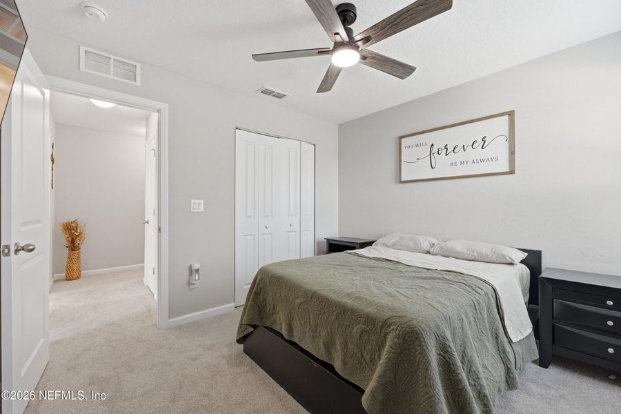 Furnished interior view inside a new home in Cordova Palms, St. Augustine (Image 46). Furnished interior view inside a new home in Cordova Palms, St. Augustine (Image 46).