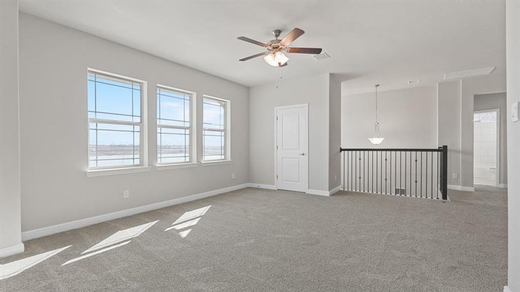 Spacious, unfurnished interior of a new home in Treeline, Justin (Image 27).