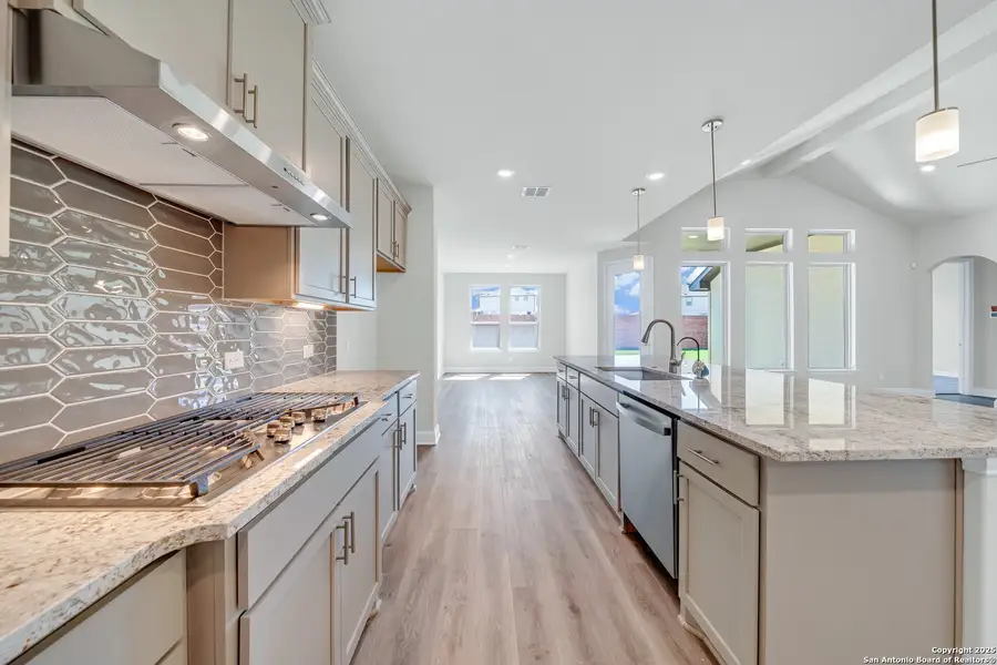Furnished interior view inside a new home in Buffalo Crossing, Cibolo (Image 6). Furnished interior view inside a new home in Buffalo Crossing, Cibolo (Image 6).
