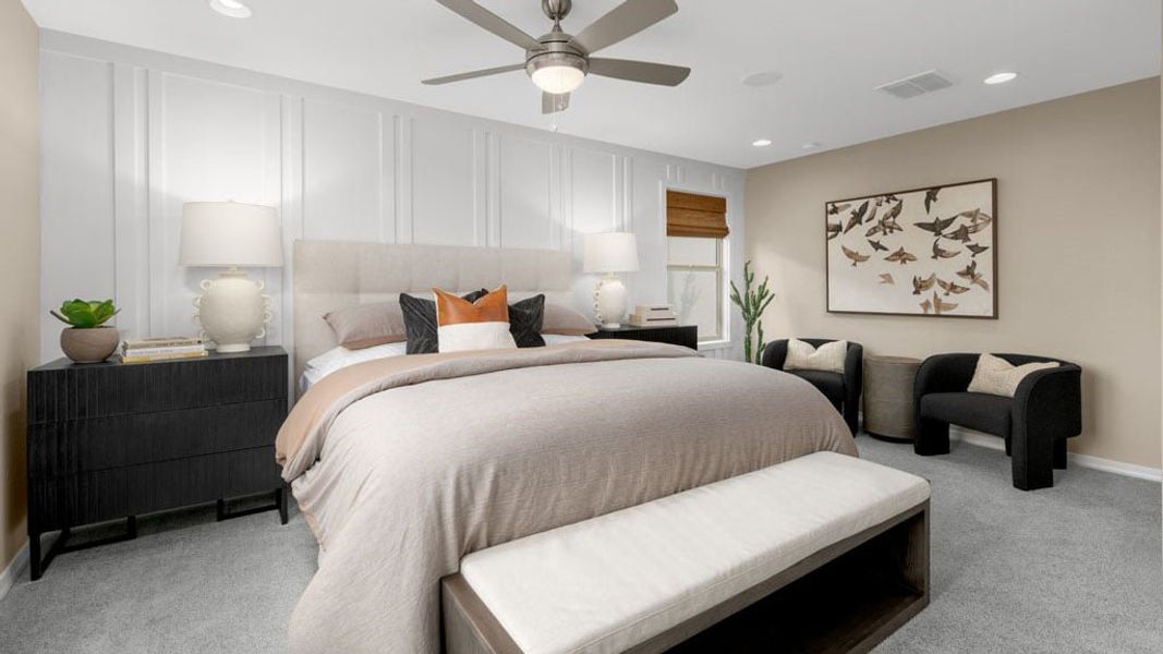 Representative furnished interior of a home built from the Stanford by Taylor Morrison in Artisan at Asante Vista Collection, Surprise (Image 8). Representative furnished interior of a home built from the Stanford by Taylor Morrison in Artisan at Asante Vista Collection, Surprise (Image 8).