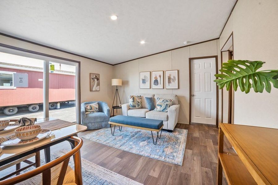 Furnished interior view inside a new home in , Bellevue (Image 12).