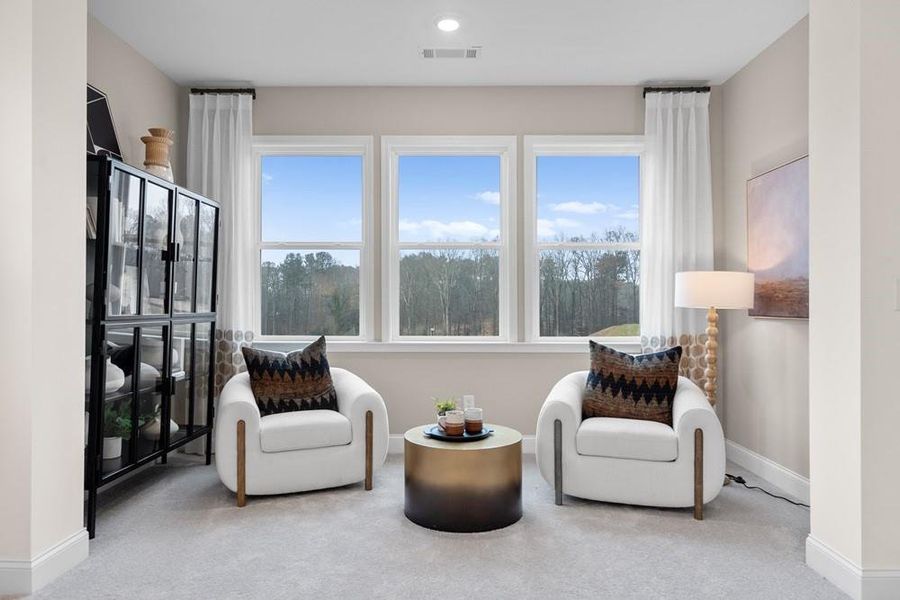 Furnished interior view inside a new home in Auburn Glen, Dacula (Image 16).