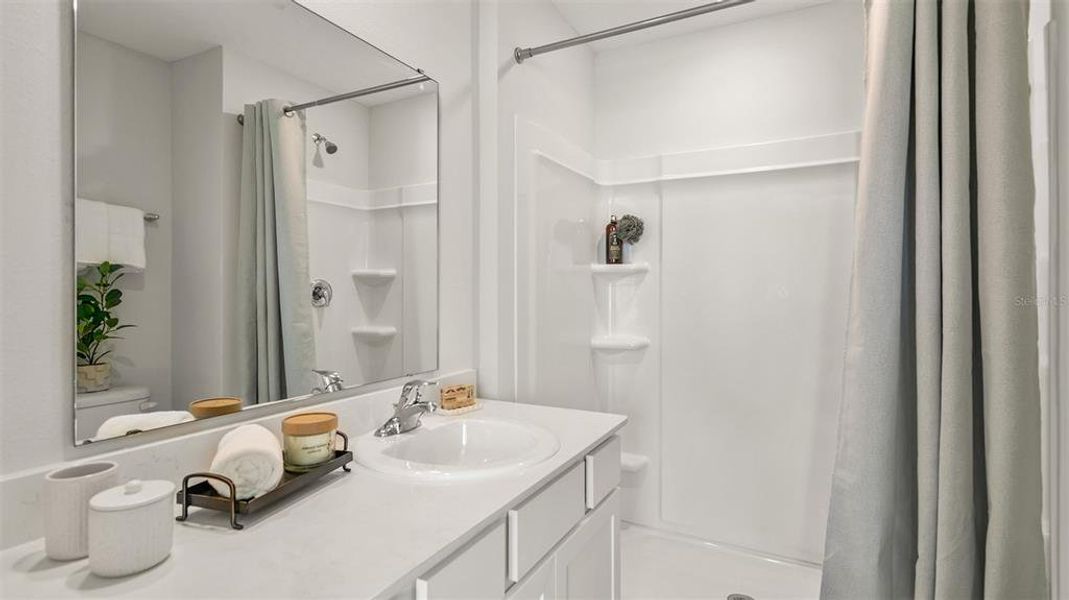 Furnished interior view inside a new home in Stokes Landing, St. Augustine (Image 23).