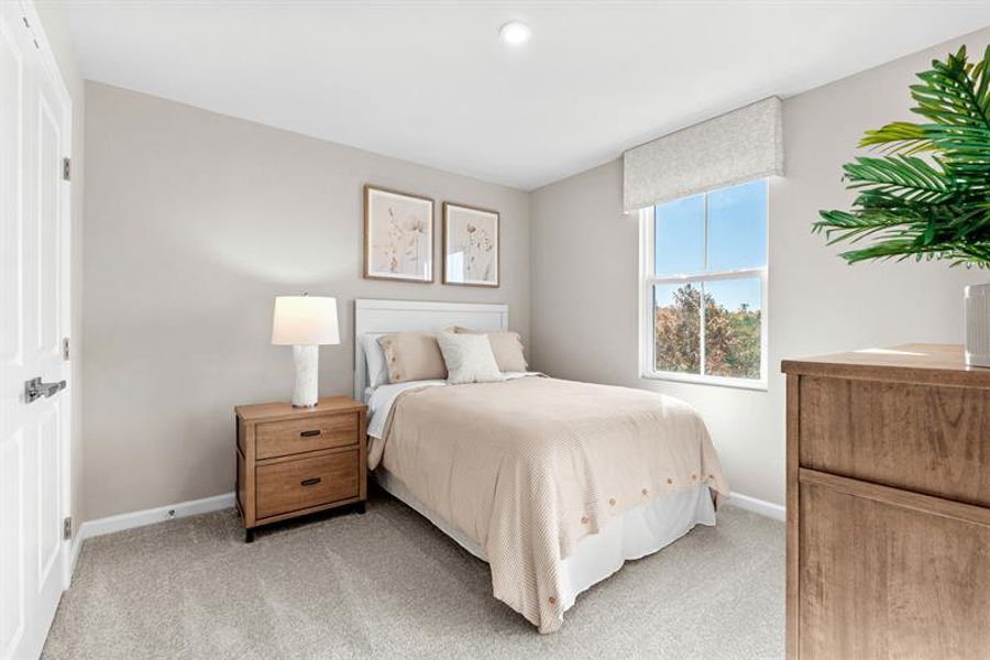 Representative furnished interior of a home built from the Woodford by Ryan Homes in Liberty Grove Single Family Homes, China Grove (Image 42). Representative furnished interior of a home built from the Woodford by Ryan Homes in Liberty Grove Single Family Homes, China Grove (Image 42).