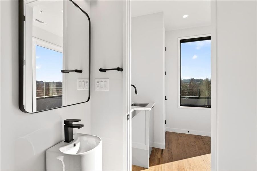 Furnished interior view inside a new home in , Atlanta (Image 14).