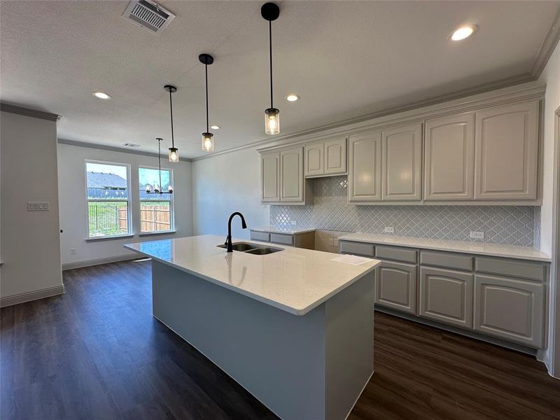Furnished interior view inside a new home in , Cleburne (Image 8).