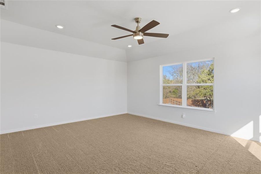 Spacious, unfurnished interior of a new home in Courtland Place, Cleburne (Image 28). Spacious, unfurnished interior of a new home in Courtland Place, Cleburne (Image 28).