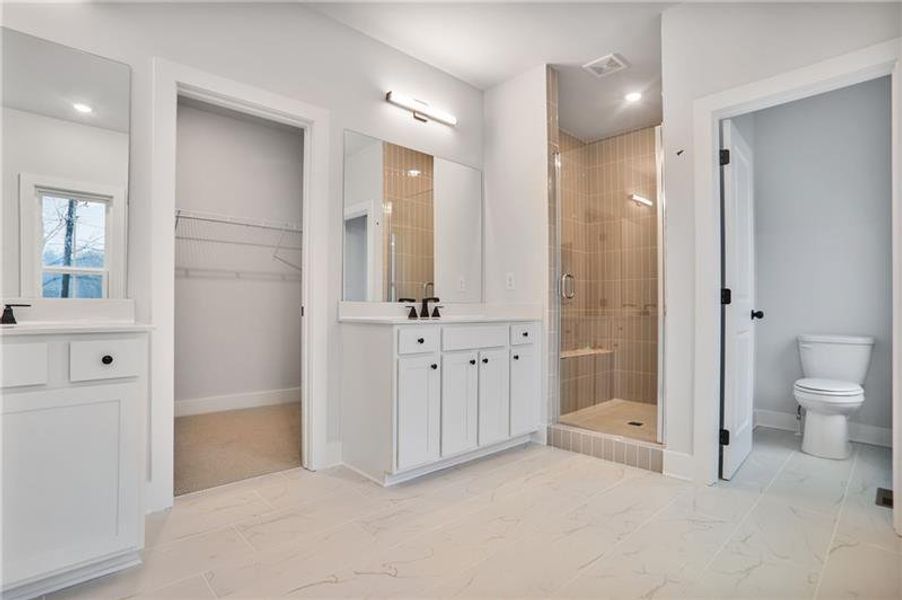 Furnished interior view inside a new home in , Atlanta (Image 10). Furnished interior view inside a new home in , Atlanta (Image 10).